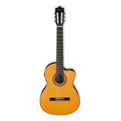 Ibanez Classical Series GA6CE Cutaway Acoustic Electric Guitar, Rosewood Fretboard, Natural High Gloss image 2