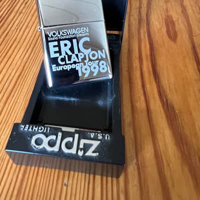 ZIPPO ERIC CLAPTON EUROPEAN TOUR 1998 FEUERZEUG,UNBENUTZT ! image 1