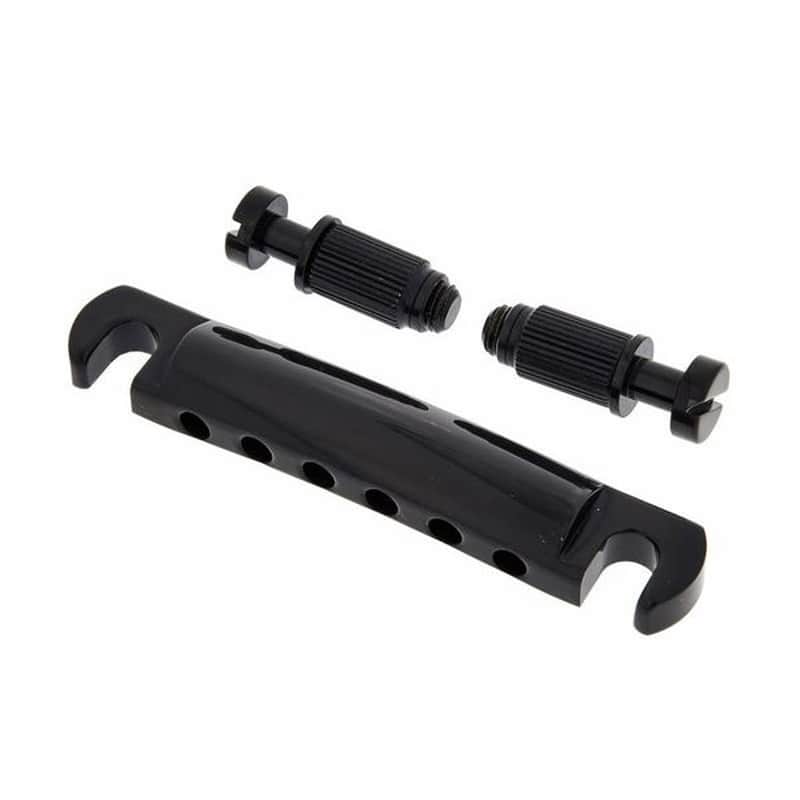 Schaller Stop Tailpiece Black 12050400 image 1