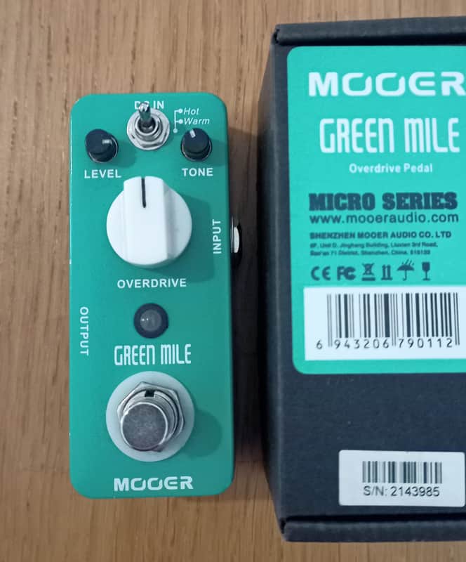 Mooer MOD1 Green Mile 2010s - Green image 1