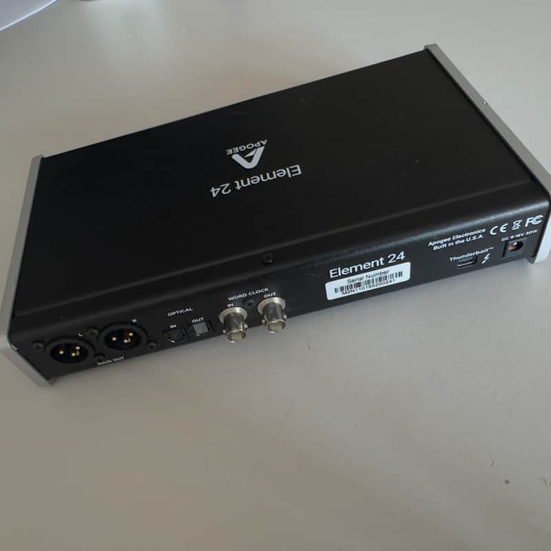Apogee Element 24 Thunderbolt Audio Interface 2010s - Black image 1