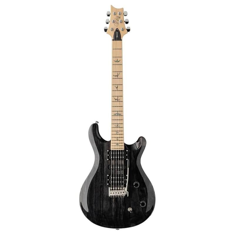 PRS SE Swamp Ash Special 6-String Right-Handed Electric Guitar with Maple Fretboard, Swamp Ash Solid Body, and Maple Neck (Charcoal) image 1