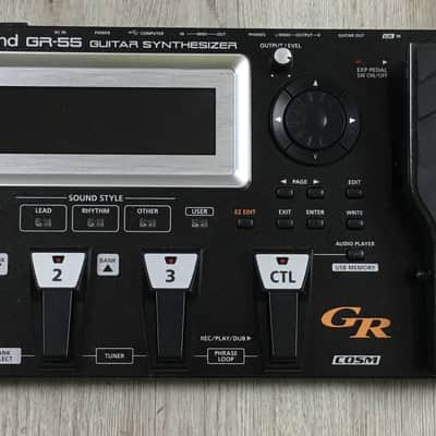 ROLAND GR-55S Black Guitar Synthesizer image 10