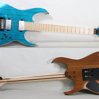 Ibanez Prestige RG5120M Electric Guitar Japan Frozen Ocean w/OHSC - MINT! image 8