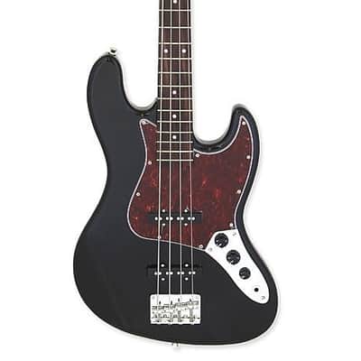 Aria STB-JB/TT-BK STB Series PRO II Basswood Body Bolt-on Maple Neck 4-String Electric Guitar image 2