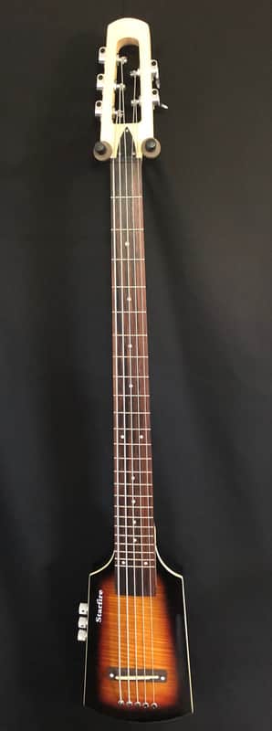 Starfire 5 String Bass Black and Brown Sunburst image 1