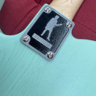 Slick SL50 T-Style Electric Guitar - Aged Surf Green image 13
