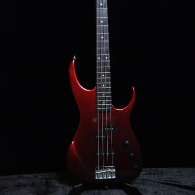 1990 Ibanez EX Series EXB-404 - Burgandy Red image 4