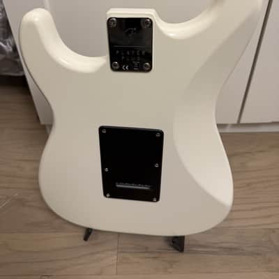 Immagine Squier Affinity Stratocaster HH Body Olympic White w Tremolo System Neck Plate - 3