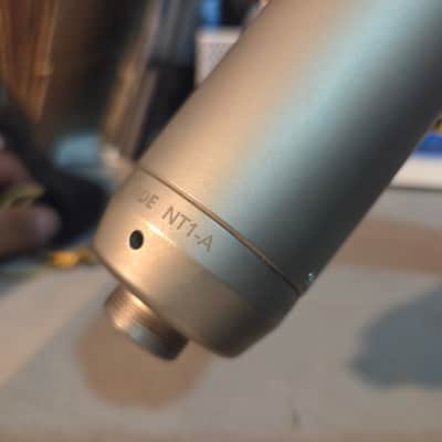 RODE NT1-A Large Diaphragm Cardioid Condenser Microphone 2002 - Present - Silver image 3