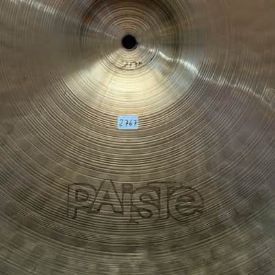 Paiste 20" 2002 Heavy Ride "Jazz Rock" 2767 grams 1980 image 9