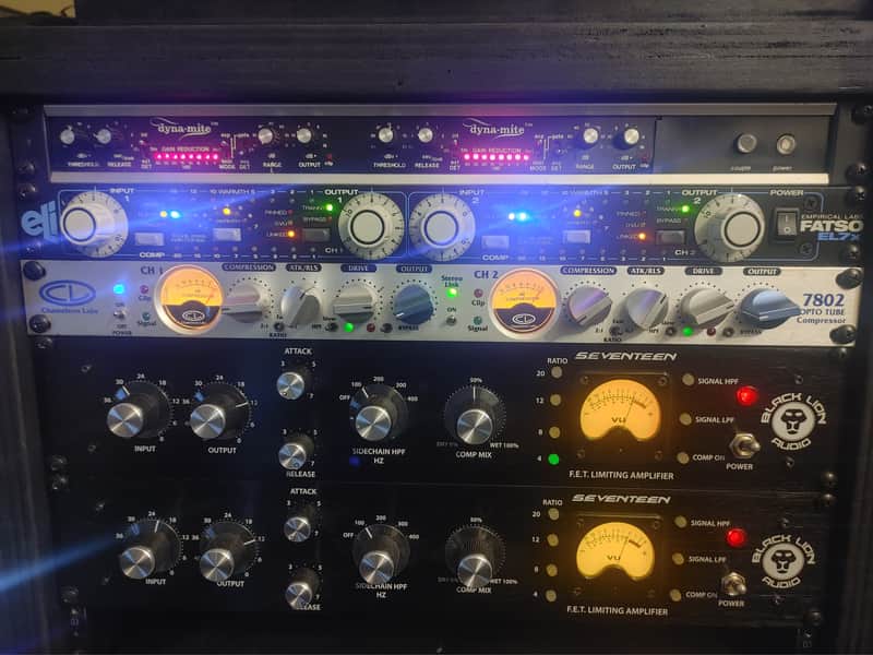 Valley People Dyna-Mite Model 430 Stereo Limiter / Gate / Expander 1980s - Black image 1
