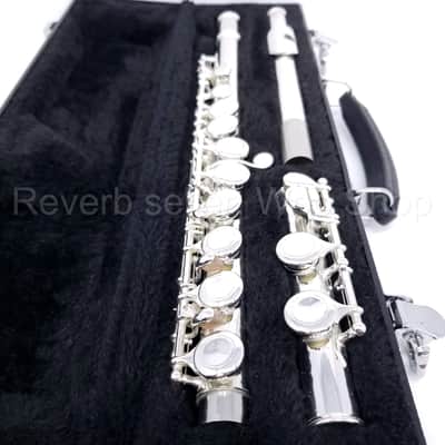 Antigua Vosi Student Closed Hole Silver-plated FLUTE # FL2110 w/ Hard Carry Case image 5