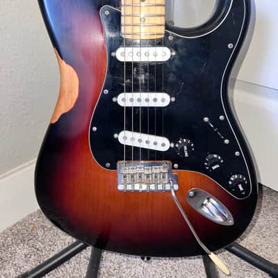 Fender American Standard Stratocaster with Maple Fretboard 2008 - 2016 - 3-Color Sunburst image 1