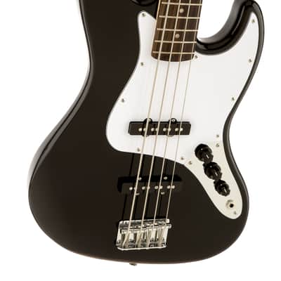 Squier Affinity Jazz Bass - Black (Laurel Fingerboard) image 3