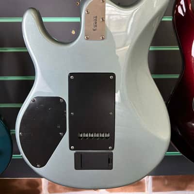 Sterling by Music Man LK100D Luke Blue Electric Guitar image 11