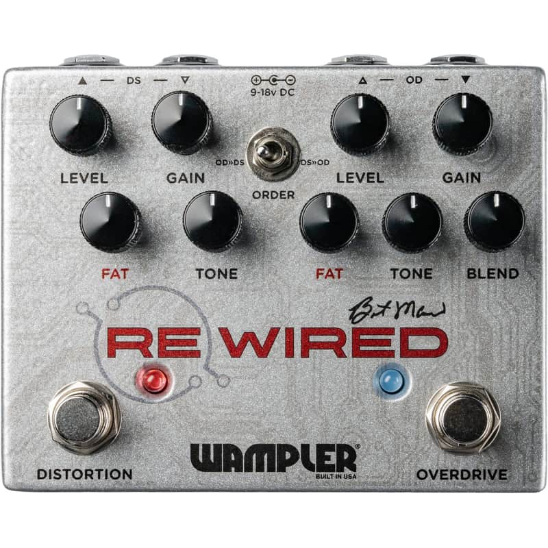 Wampler ReWired Brent Mason Signature Overdrive/Distortion Pedal image 1