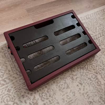 Bolt Custom Pedalboard - Burgundy Tolex | Handmade image 2