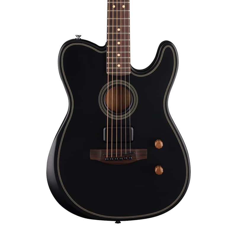 Fender Acoustasonic Standard Telecaster, Black