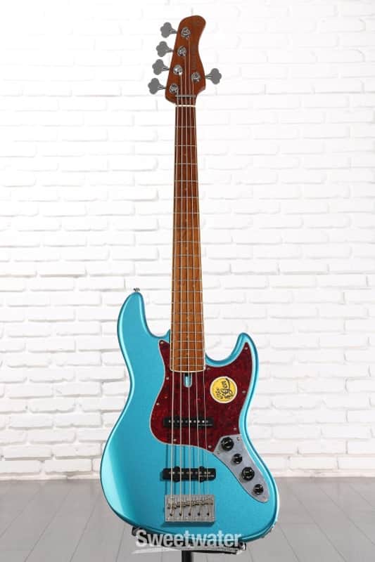 Sire Marcus Miller V7 Vintage Alder New Gen 5-string Electric Bass Guitar - Tide Pool (MMV7VNG5TPd1) image 1