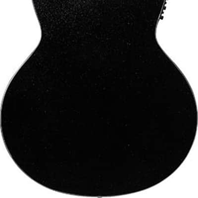 Ibanez EP5 BP Steve Vai Euphoria Signature Acoustic Electric Guitar. Pearl Black image 4