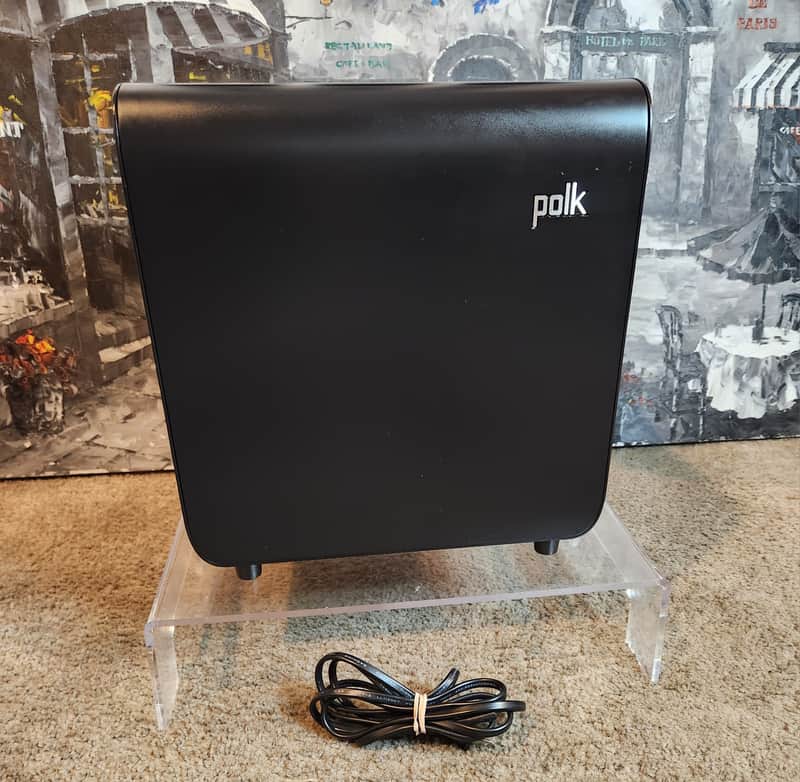 Polk Polk Audio MagniFi One wireless subwoofe SUBWOOFER ONLY!!!!! 2000 - Black image 1