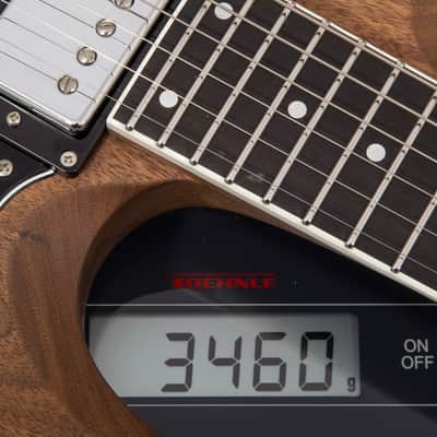 Schecter USA Custom Shop Hellraiser 006 - Oiled Walnut image 12