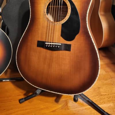 Fender Paramount PD-220E Dread MAH ACB Acoustic Electric Guitar image 1