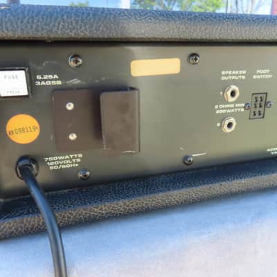 ACOUSTIC 1981 BASS HEAD MODEL 320 1 OWNER near MINT w/ MANUAL-FOOTSWITCH-WARRANTY AMAZING!! image 11
