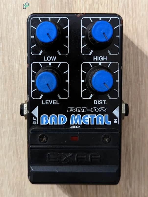 Exar BM-02 Bad Metal 1997 - black image 1