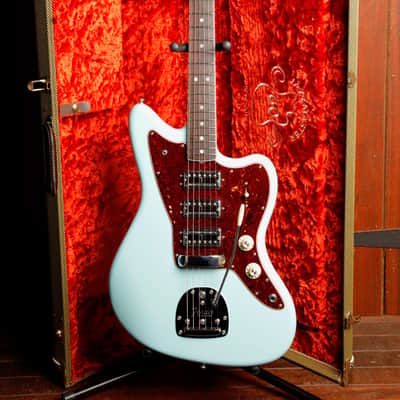 Fender Limited Edition 60th Anniversary Triple Jazzmaster Daphne Blue Pre-Owned image 2