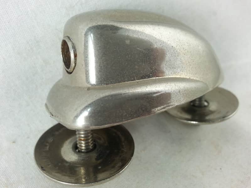 *Slingerland Sound King Tom Drum Lug Nickel Short Swivel Stamped Washer 50s VG+ image 1