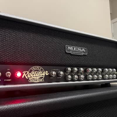 Mesa Boogie Triple Rectifier Solo Head - Silver/Black image 3