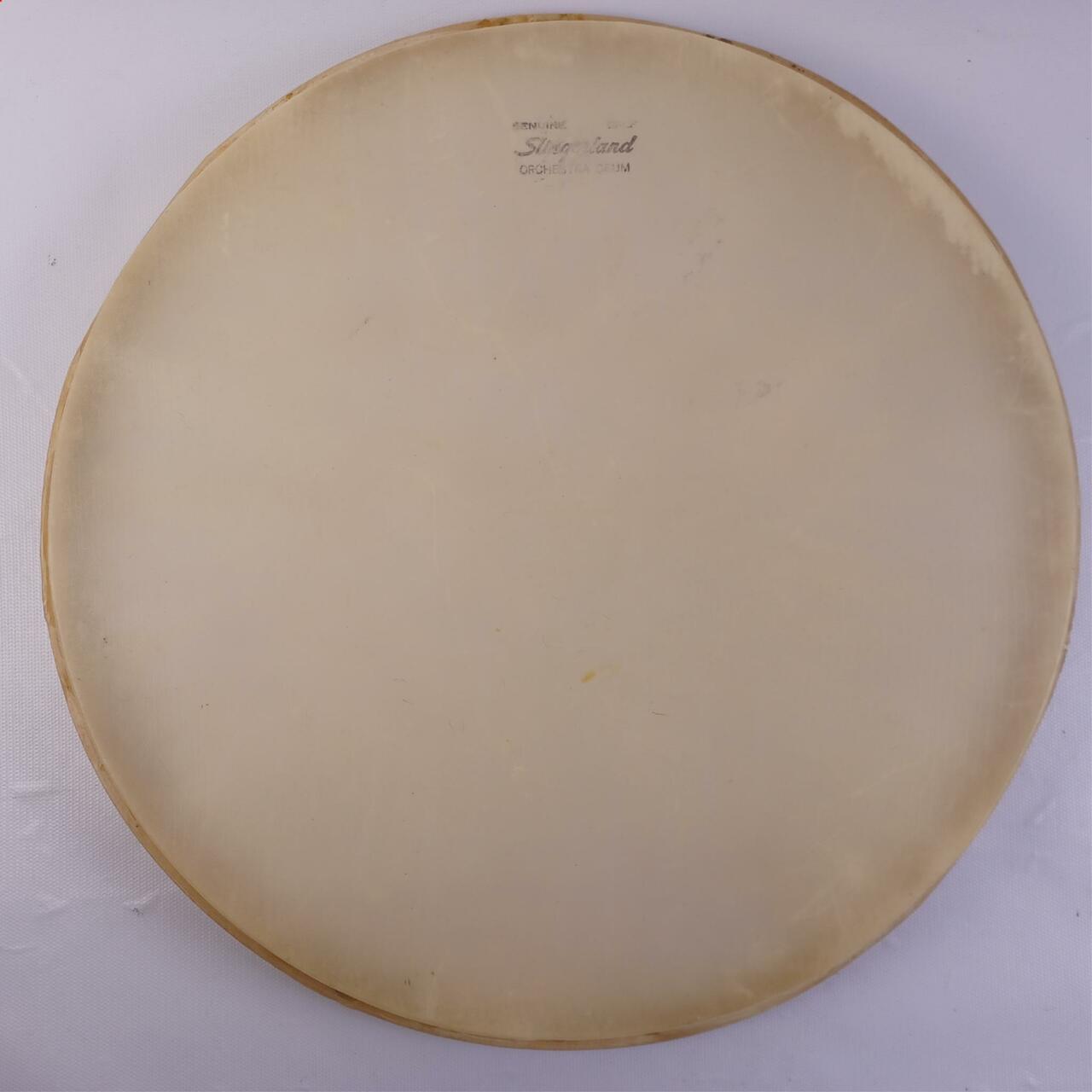 Slingerland 14"Resonant Slunk Genuine Calf Skin Orchestra Snare Drum Head 50s US — main photograph
