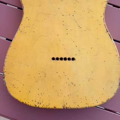 MJT body aulne Telecaster blonde Butterscotch image 6