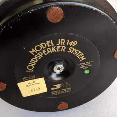 Pair of rare vintage Jim Rogers JR 149 Speakers Made in England Tested and Works image 15