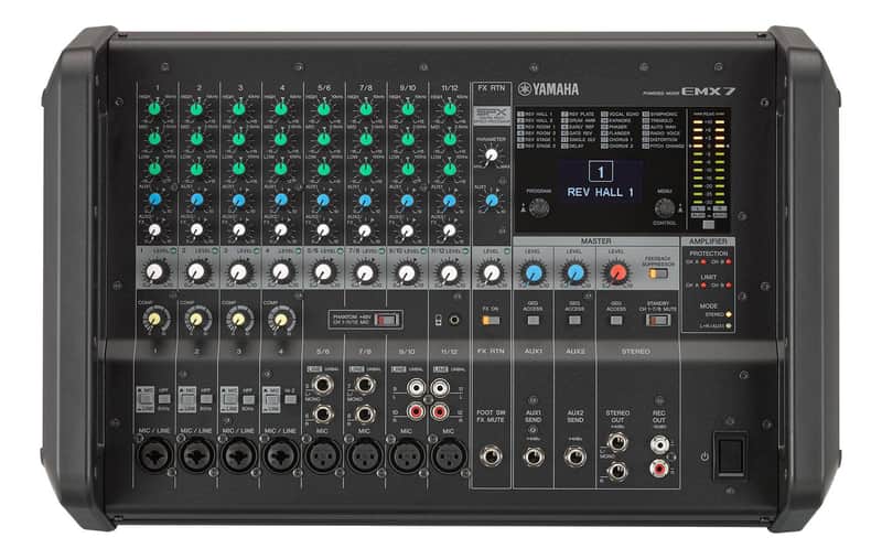 Yamaha EMX7 Powered Mixer image 1