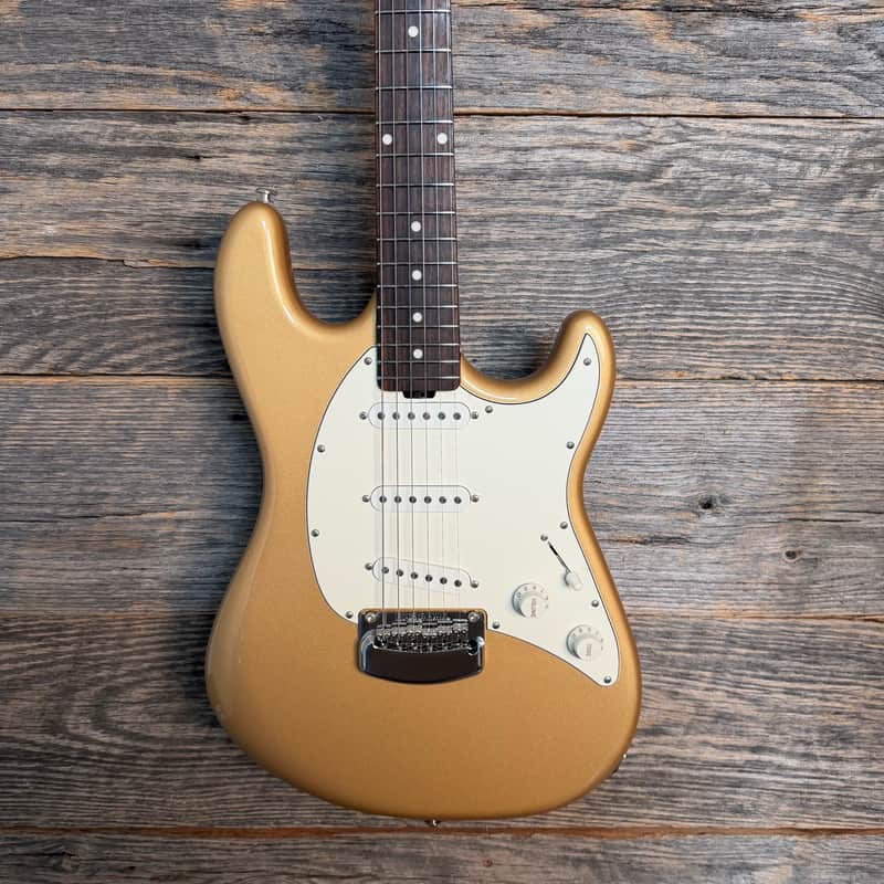 Ernie Ball Music Man Cutlass HT SSS Electric Guitar - Golden Delicious
