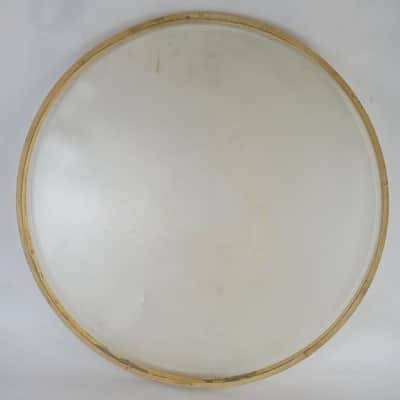 Gretsch 22"Permatone Bass Drum Head Plastic Remo Vintage 60s Round Badge Renown image 2