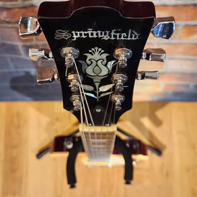 Springfield Guitar Co. LP-Copy SET NECK Electric Guitar Cherry Sunburst image 3