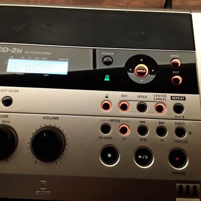 Roland CD-2U SD/CD Recorder 2010s - Metallic Silver image 1