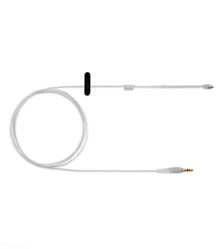 Shure EAC-IFB 1/8" TRS Accessory Cable - 46" 2022 - Present - Clear image 1
