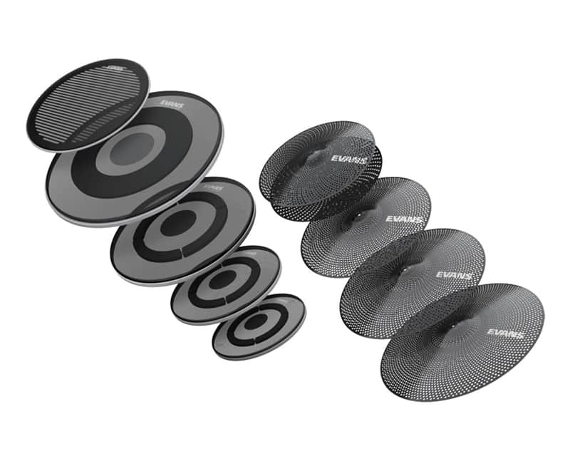 Evans dB One Low Volume Drum Head & Cymbal Pack image 1