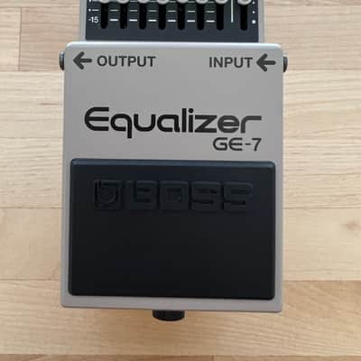 Boss GE-7 Equalizer (Black or Silver Label) 1997 - Present - Grey image 1