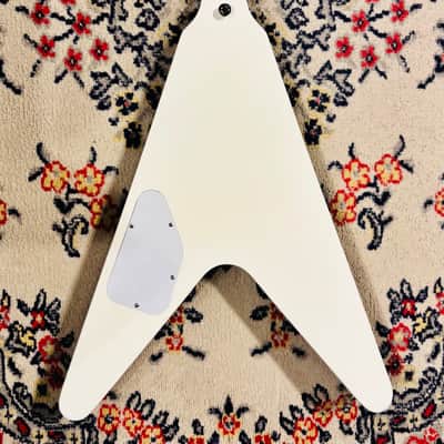 2016 Epiphone Brendon Small Signature "Snow Falcon" Flying V Dethklok Metalocalypse - Snow Burst - Limited Edition w/ Original Soft Case image 4