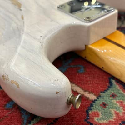 Fender Custom Shop '57 Relic Stratocaster 2022 Aged White Blonde image 13