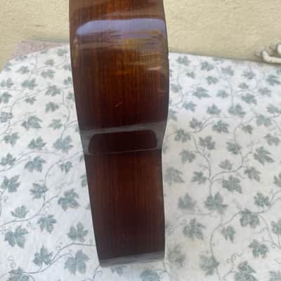 Zen-On AF-82 Vintage Japanese Classical Nylon String Guitar 1960s-70s  + Hard Case image 4