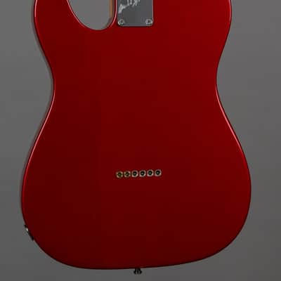 2004 Fender Muddy Waters Telecaster MOD (Mexico, Candy Apple Red, Fender HSC) image 10