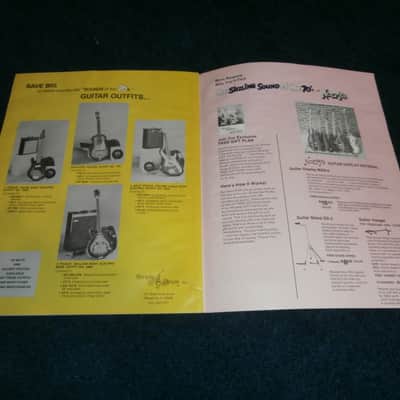 Vintage 1969 Norma Full-Line Catalog! Guitar, Bass, Drum, Accessories! RARE! image 13