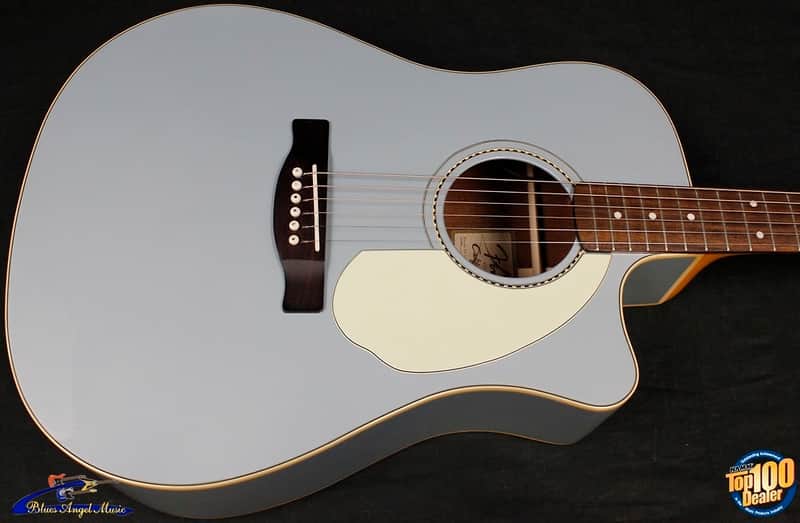 Fender Sonoran SCE Acoustic-Electric Guitar Lake Placid Blue, | Reverb